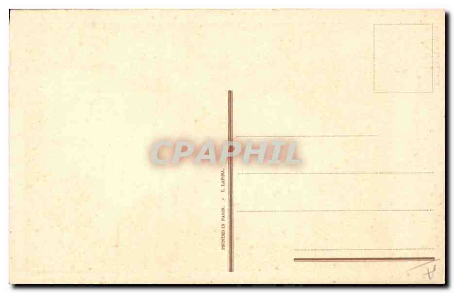 CPA Fantaisie Illustrateur Right Pas facile de vous faire parvenir une lettre Militaria  — Verso