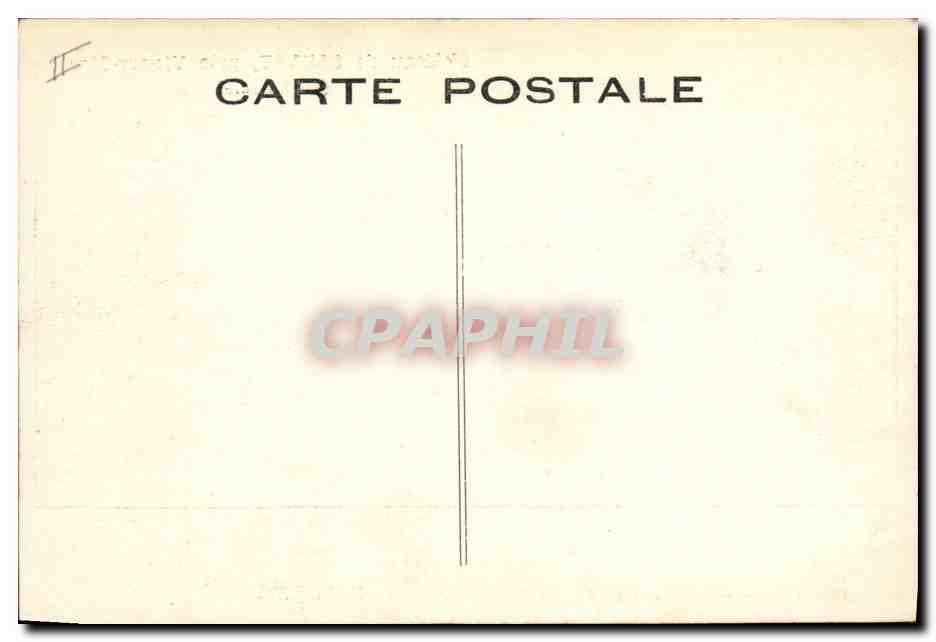 CPA Chateau de Carlat pres Vic sur Cere  — Verso