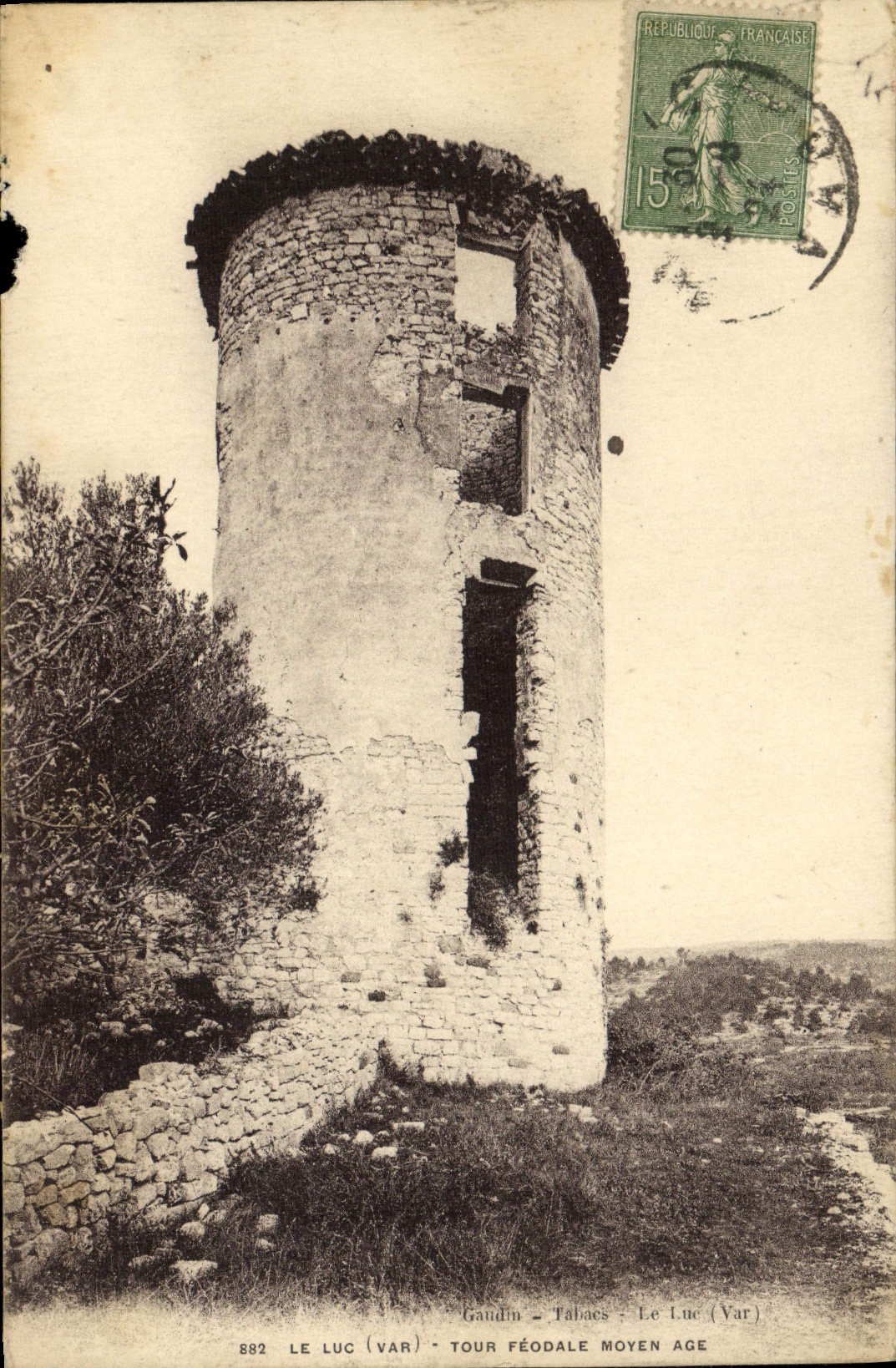 CPA Le Luc Tour feodale Moyen Age 