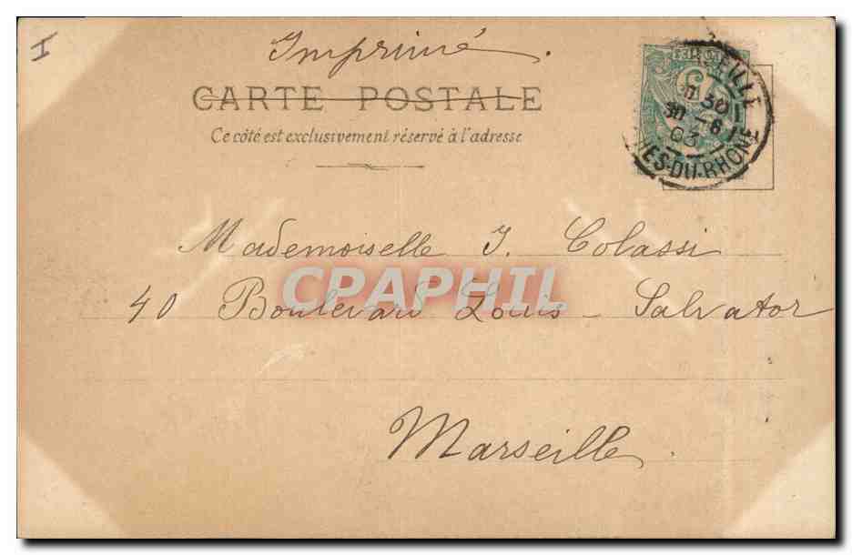 CPA Contrebasse Musee de Versailles Nattier Mme Adelaide de France  — Rückseite