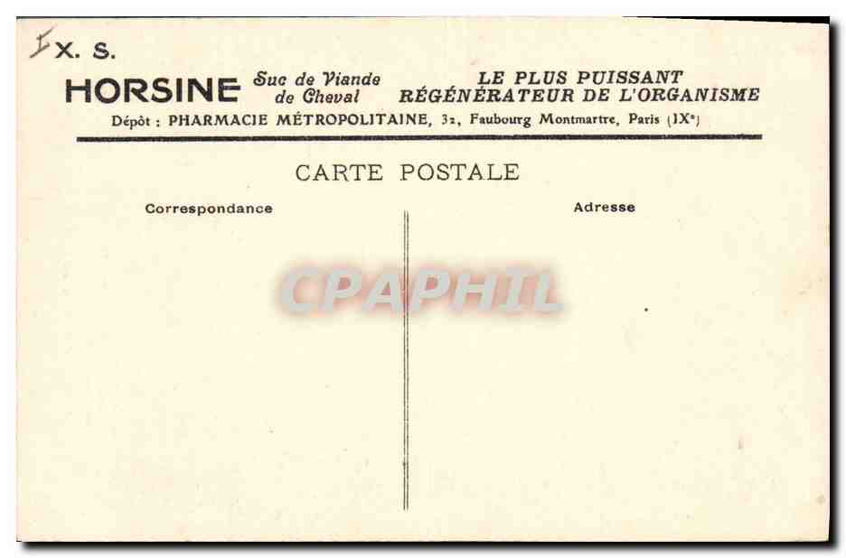 CPA Contrebasse Nattier Madame Henriette Musee de Versailles  — Rückseite