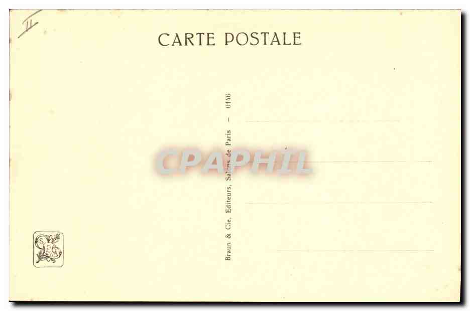 CPA Contrebasse Musique de chambre Aubert  — Rückseite