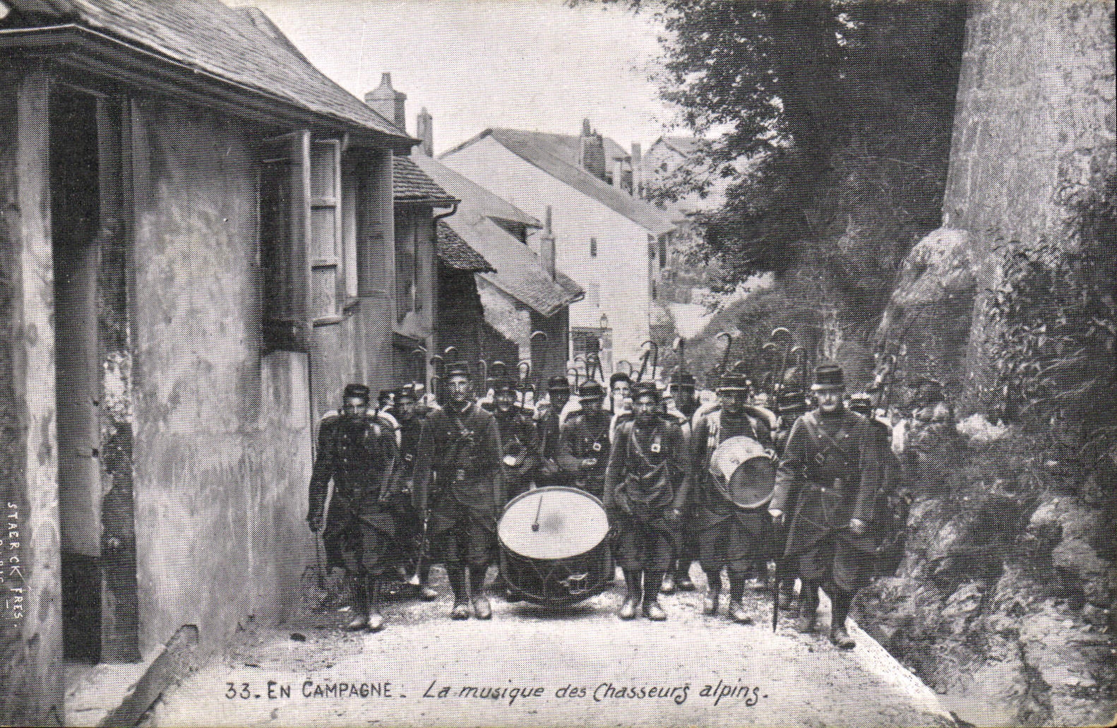 En Campagne — La musique des Chasseurs alpins — Stäerck, Paris, n°33