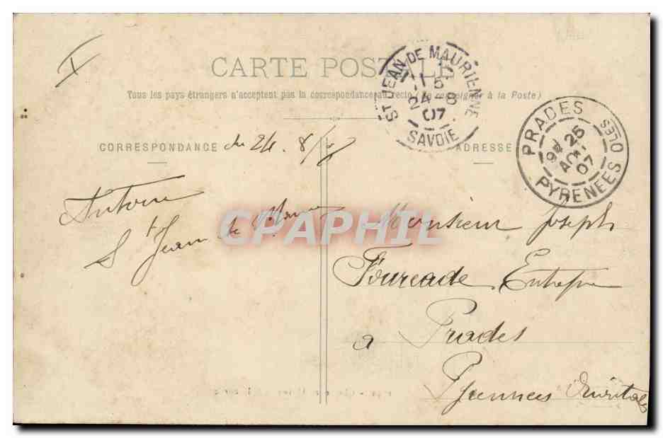 CPA Militaria Chasseurs Alpins A la corde Escalade — Rückseite