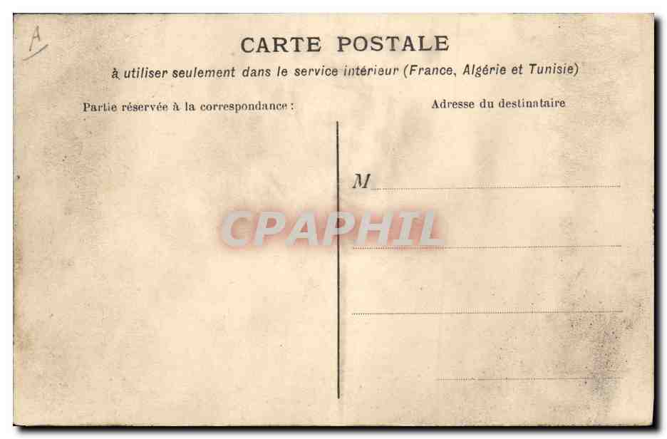 CPA Militaria Chasseurs Alpins Halte Toilette de montagne Dans les Alpes — Verso
