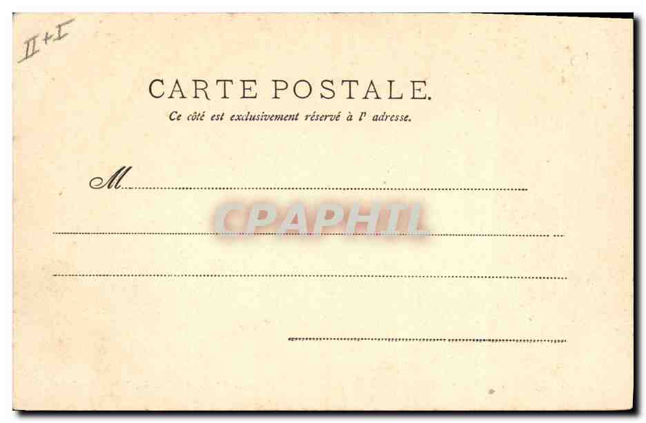 CPA Bateau Le Massena — Rückseite