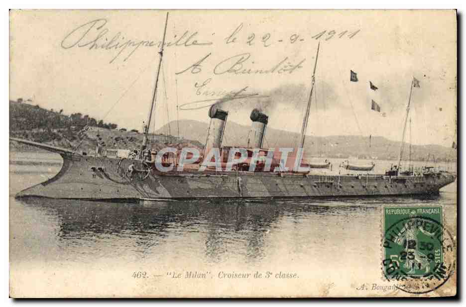 Le Milon — Croiseur de 3e classe — A. Bougaté