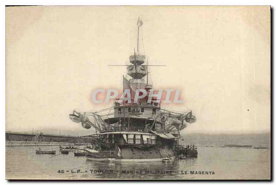 CPA Bateau Toulon Le Magenta
