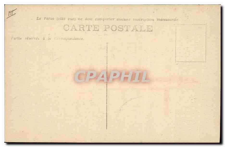 CPA Bateau Mulhouse Croiseur leger — Verso