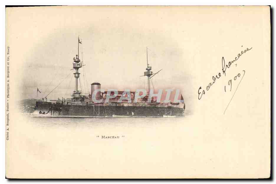 CPA Bateau Marceau