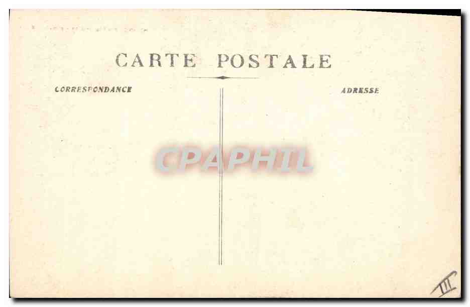 CPA Bateau Massena Cuirasse Francais de 1er rang — Verso