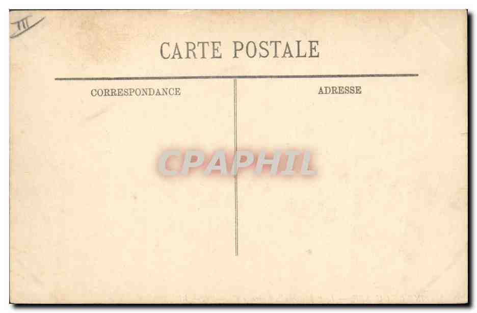 CPA Bateau Le Massena Cuirasse d'escadre — Verso