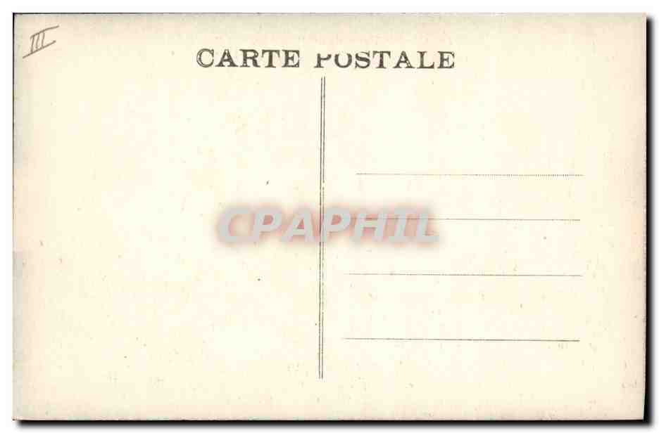 CPA Bateau Contre torpilleur Mangini — Verso