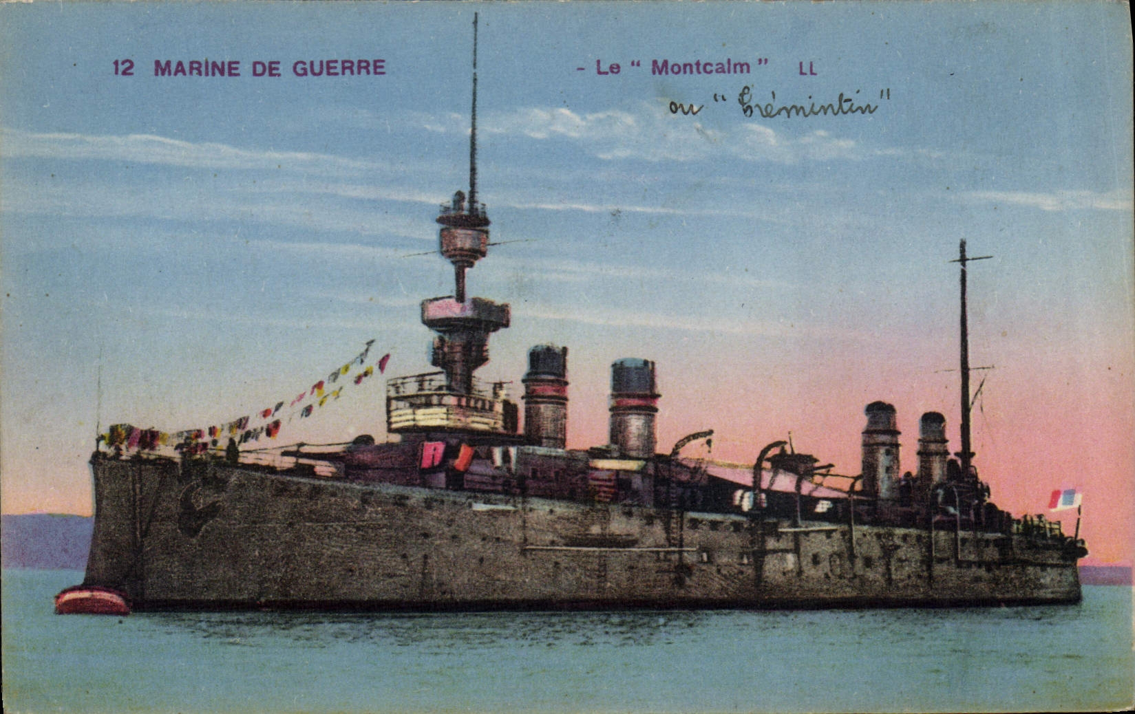 CPA Bateau Le Montcalm