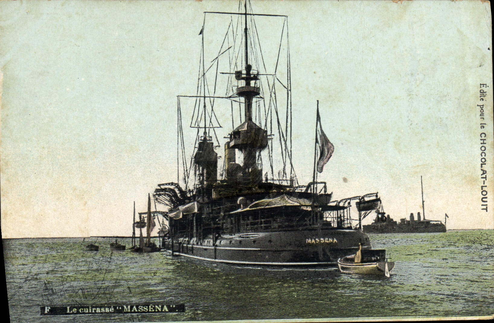 CPA Bateau Le cuirasse Massena