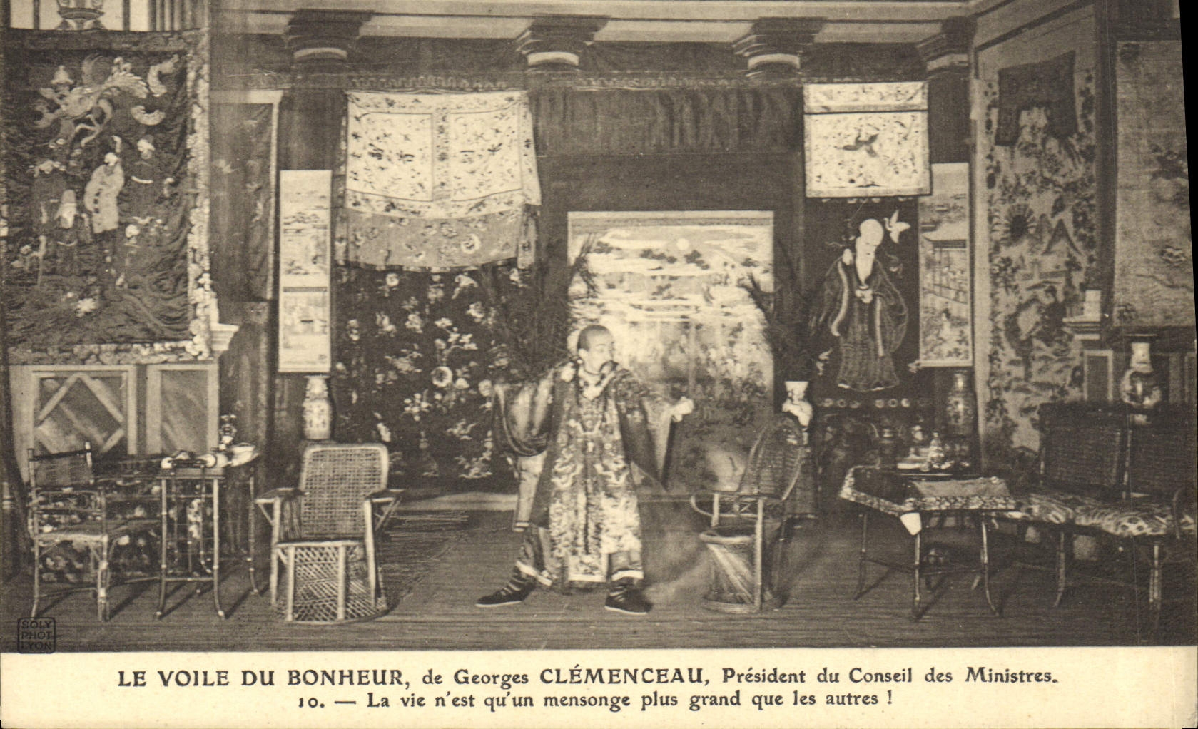 Le Voile du Bonheur — Georges Clémenceau, Président du Conseil des Ministres — Goly Phot. n°10