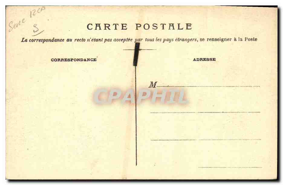 Il Velario della Felicità — Georges Clémenceau, Presidente del Consiglio dei Ministri — Serie 12 — Verso