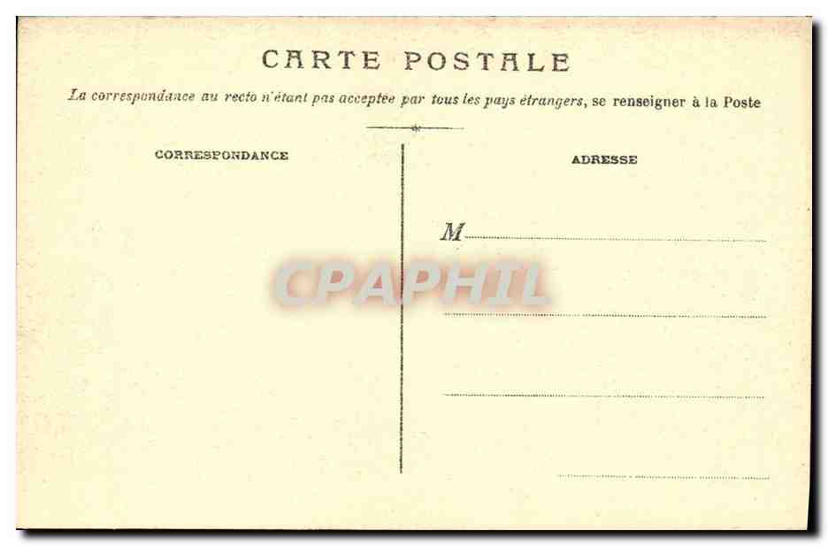 Die Strafe der Cangue — Georges Clémenceau, Präsident des Ministerrats — Soly Phot Lyon, n°4 — Rückseite
