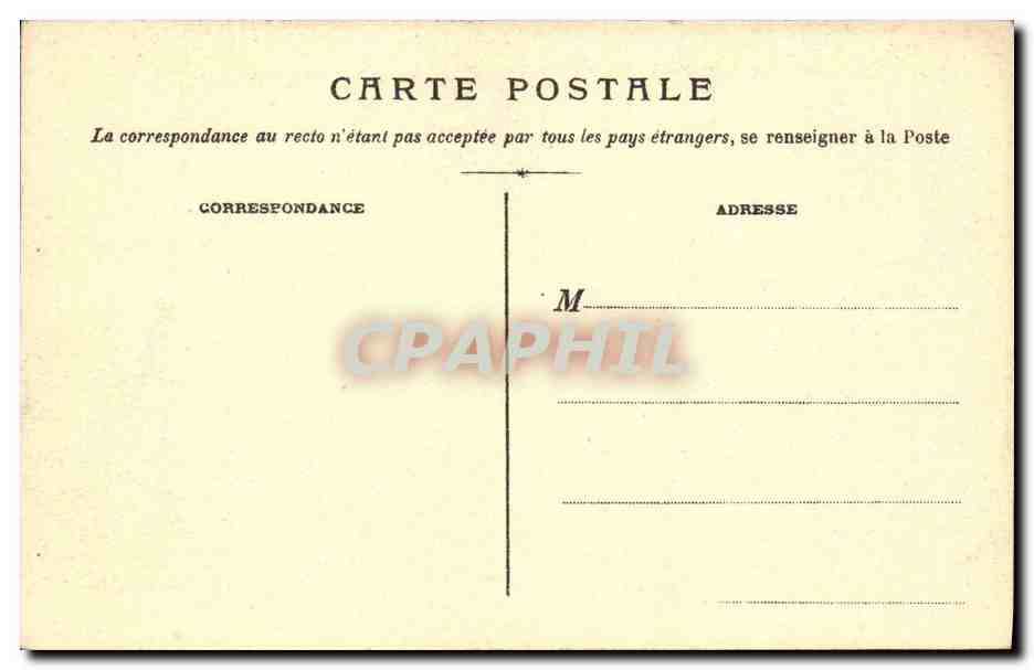 Interieur versierd met oosterse tapijten — Georges Clémenceau, Minister-president — Soly Phot Lyon, nr. 2 — Achterkant