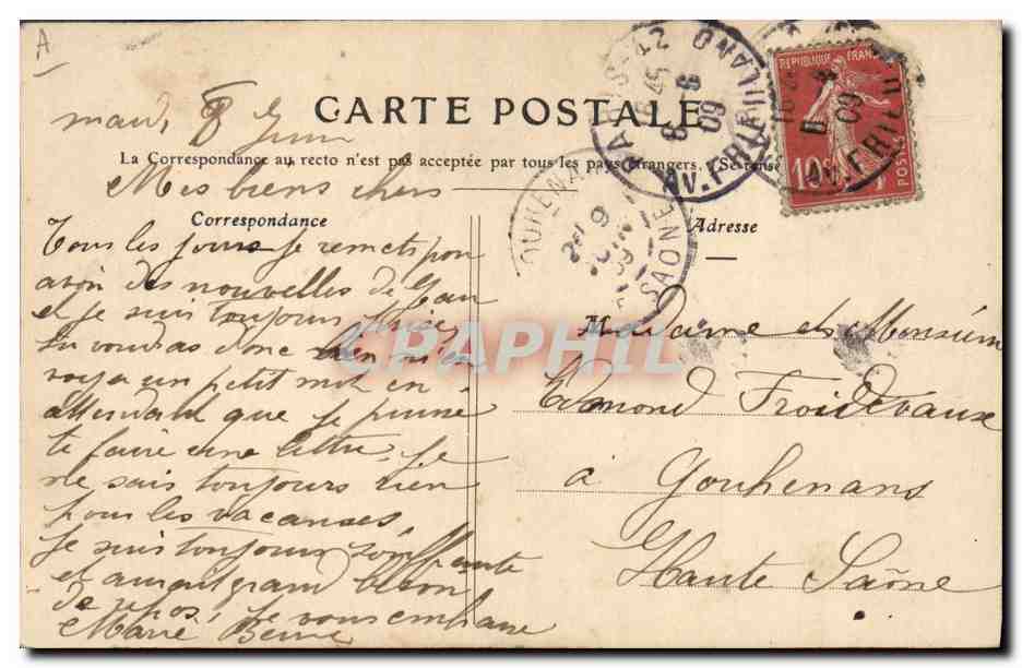 Mme Berthe d'Artois des Falies-Bergère — portrait de scène — éditeur non identifié — Verso