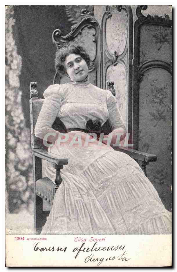 Elisa Severi — Portrait assise — ALTERDOCA-TERRO, n°1394