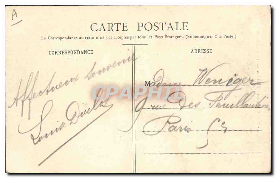CPA Folklore Boulogne sur Mer Une accorte Boulonnaise  — Verso