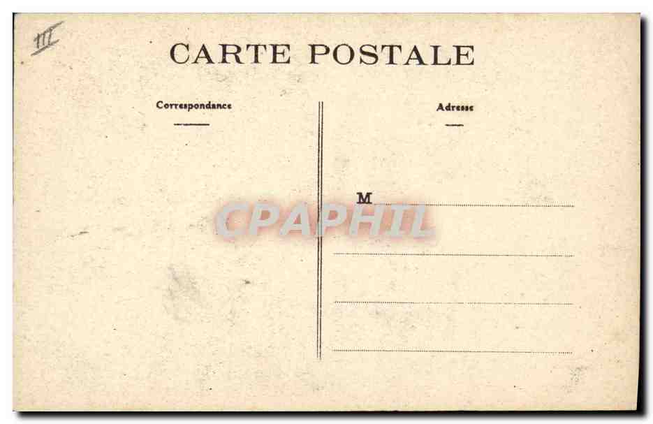CPA Folklore Aux Sables d'Olonne Contemplation  — Verso
