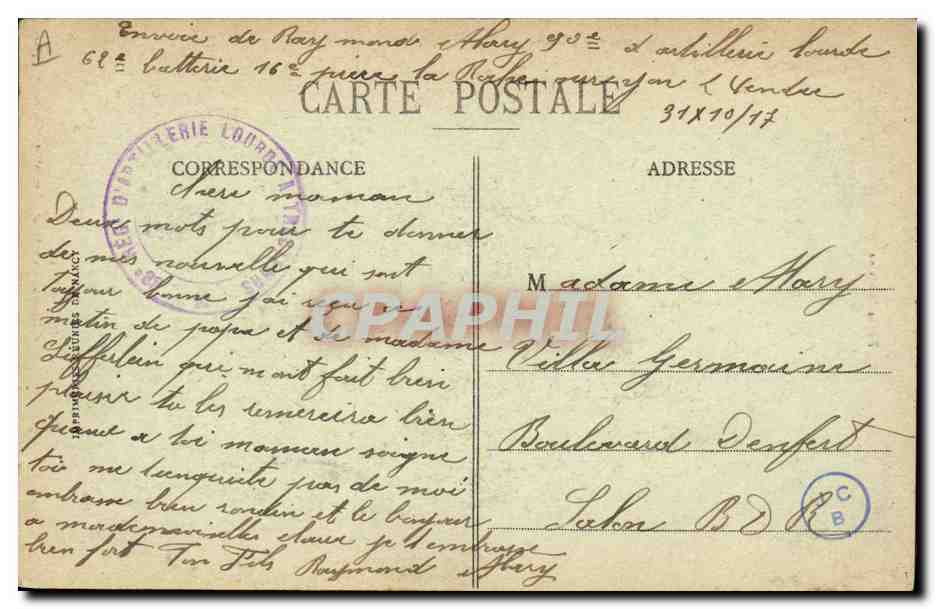CPA Folklore Petite Sablaise Chien  — Verso