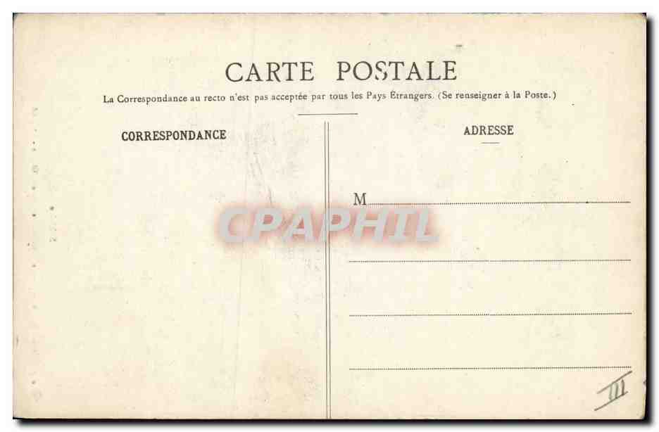 CPA Folklore Sablaise Ancre de marine  — Verso