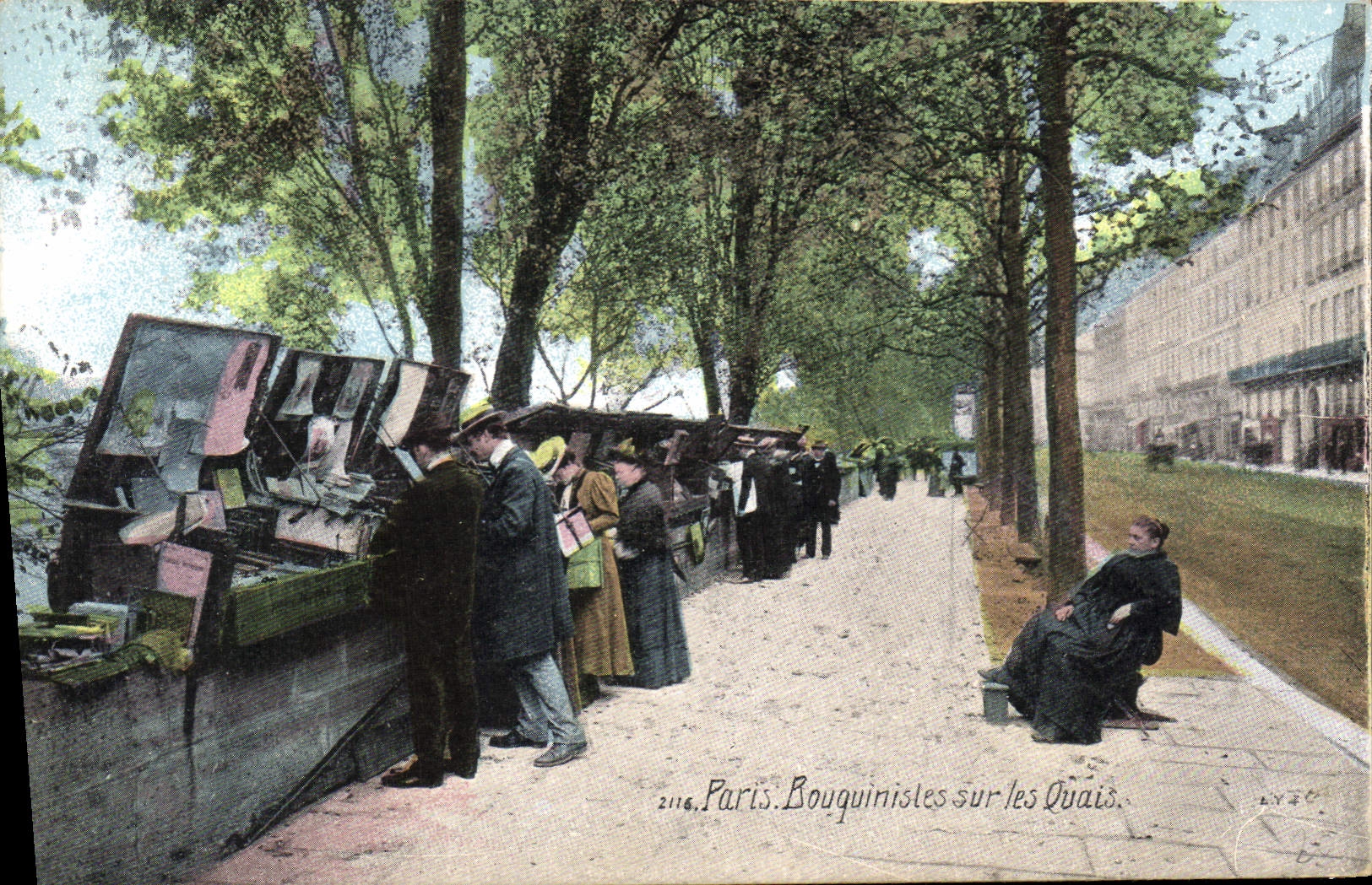 Paris. Bouquinistes sur les Quais — 2118 — Éditeur : N.Y.C.O.