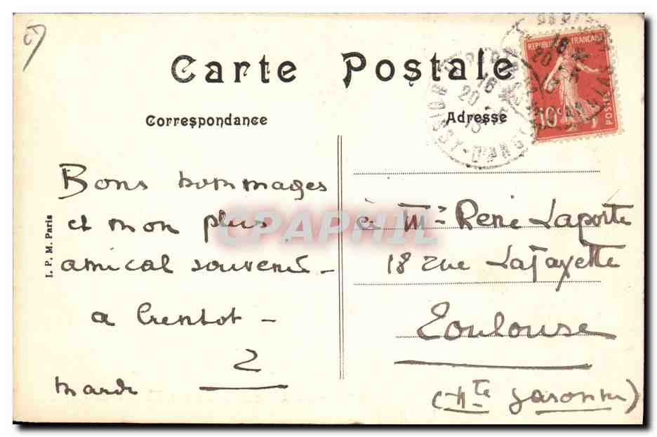 PARIS — Die Buchständer an den Ufern — n°124 — Rückseite