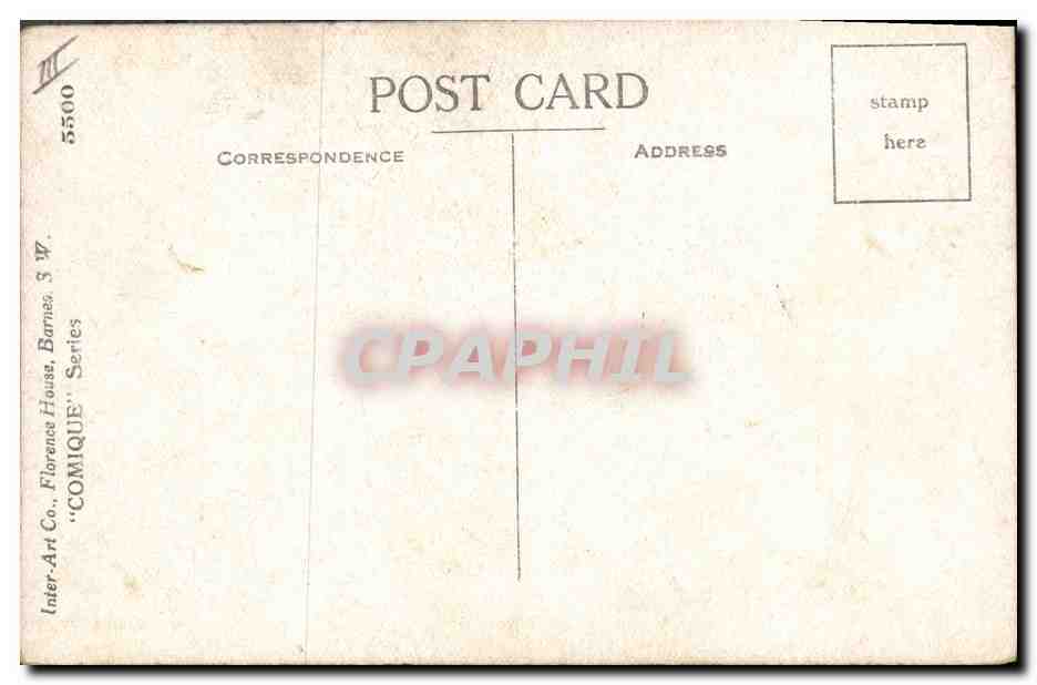 CPA Fantaisie Illustrateur Too much admiration for a bobbed head leads to this  — Verso