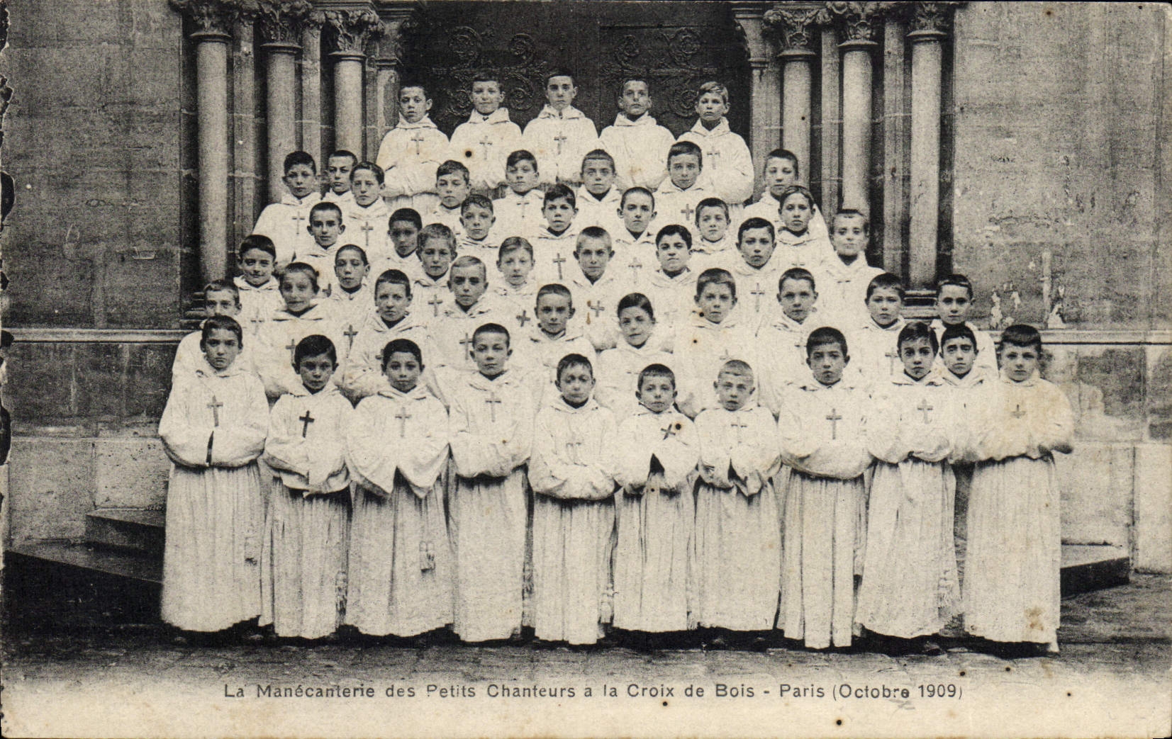 La Manécanterie des Petits Chanteurs à la Croix de Bois - Paris (Octobre 1909)