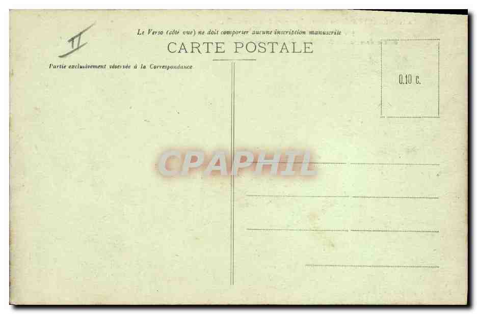 CPA La Manecanterie des petits chanteurs a la Croix de Bois Rue Lecourbe Paris Colonie de vacances a l'abbaye de Solesmes Aigle — Verso
