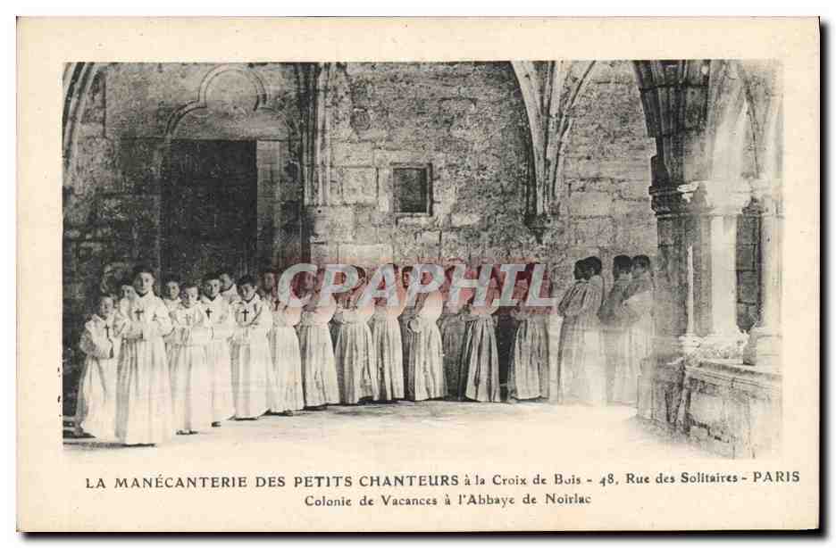 La Manécanterie des Petits Chanteurs — Colonie de Vacances à l'Abbaye de Noirlac — éditeur non visible