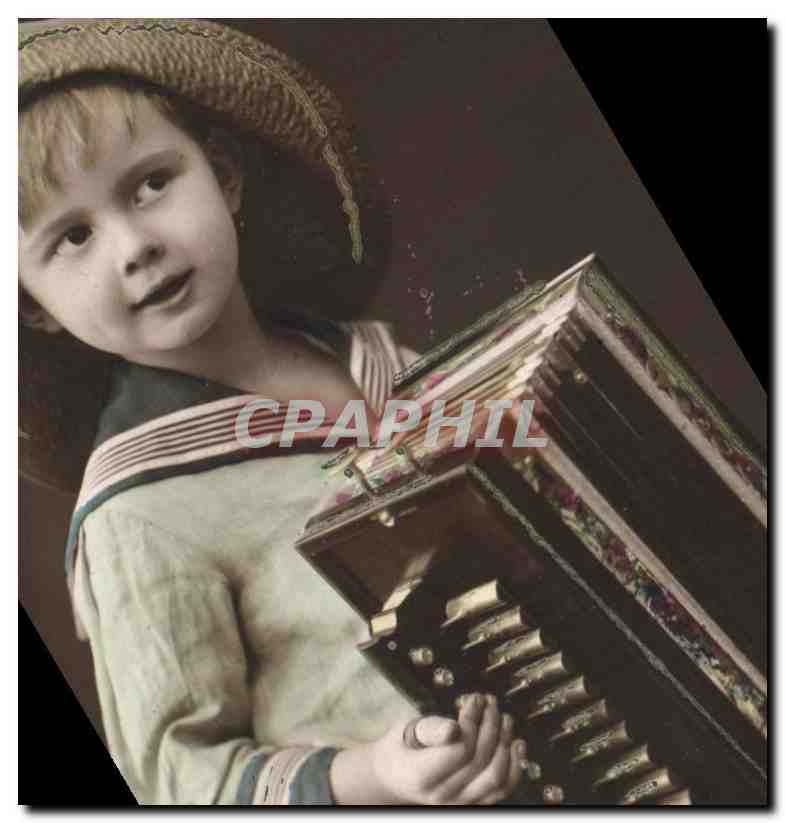 CPA Enfant Accordeon