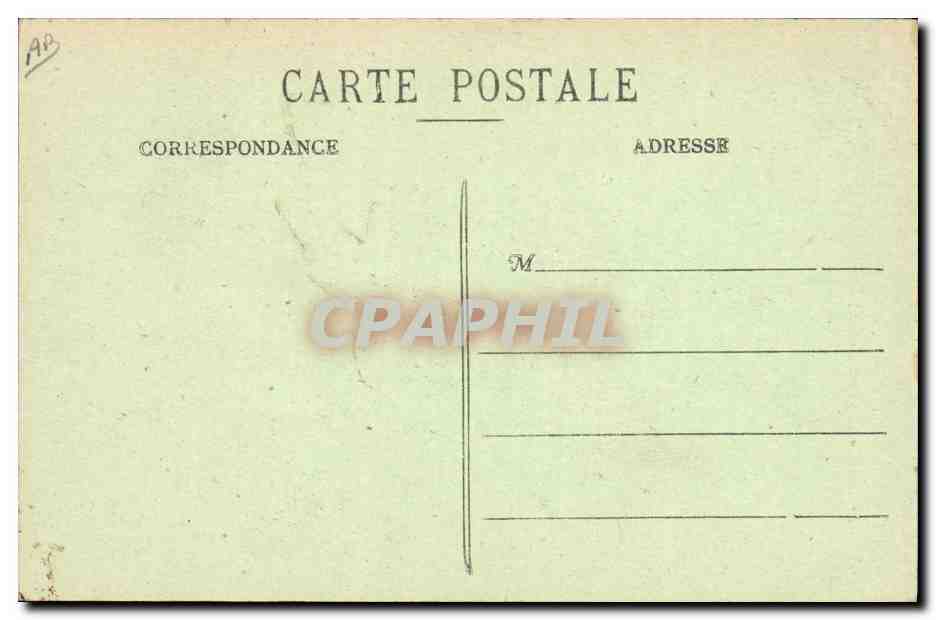 Bretagne — Frau mit einem kleinen Ferkel — Coll. E. Hamonic, St-B. n° 4906 — Rückseite