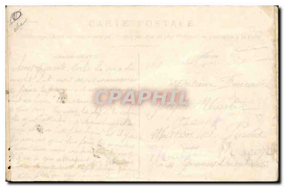 Chambéry. Croix du Nivolet (alt. 1553 m.) et Chasseurs Alpins. — Verso