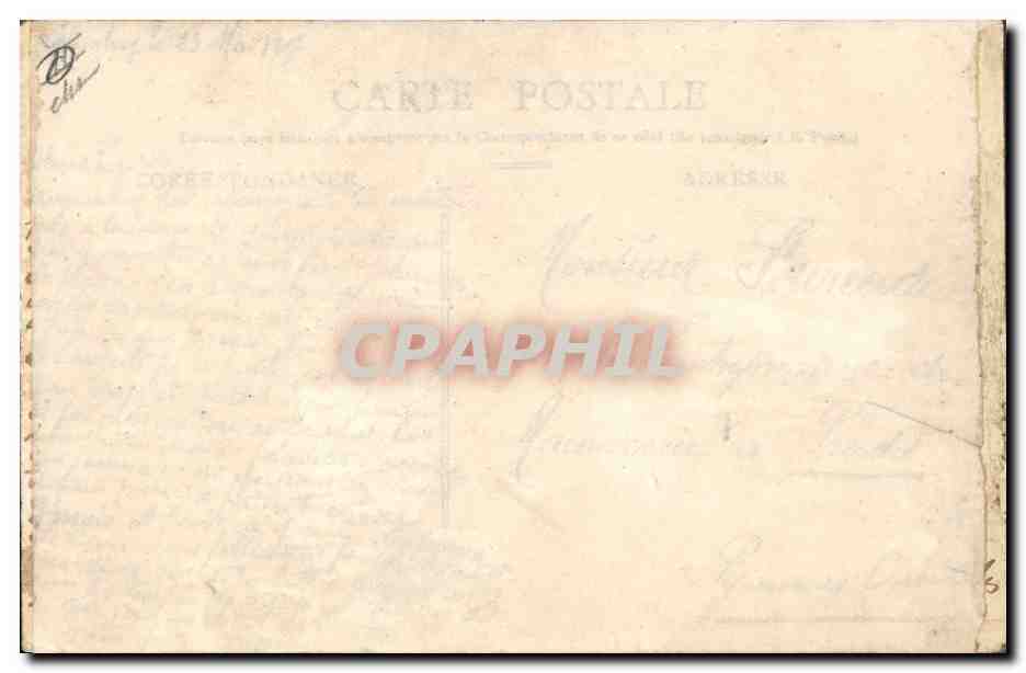 CPA Militaria Chasseurs Alpins 13eme bataillon Chambery  — Rückseite