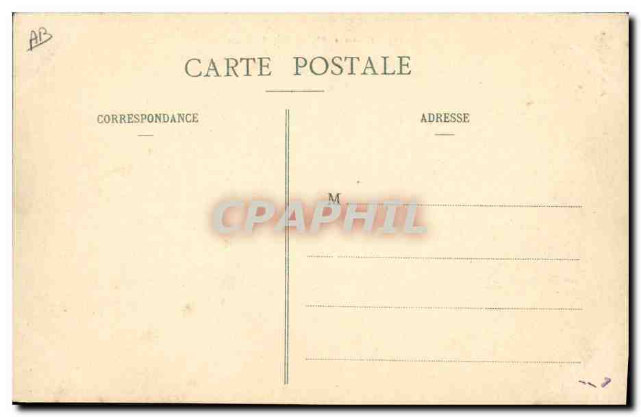 Chasseurs-Alpins - Dans la Montagne — A. Sauvego, Nîmes, n° 123 — Verso
