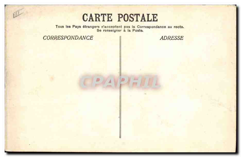 CPA Militaria Chasseurs Alpins Marches d'hiver Officiers en reconnaissance sur la Chairee Brianconnais — Rückseite
