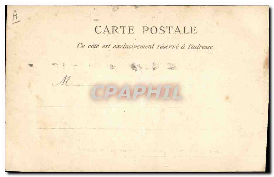 CPA Bateau Magenta Cuirasse d'escadre a tourelles Ecole de torpilleurs — Verso