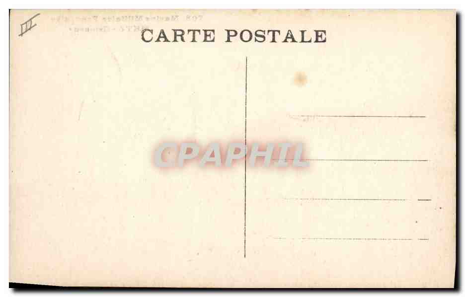 CPA Bateau Metz Croiseur — Verso