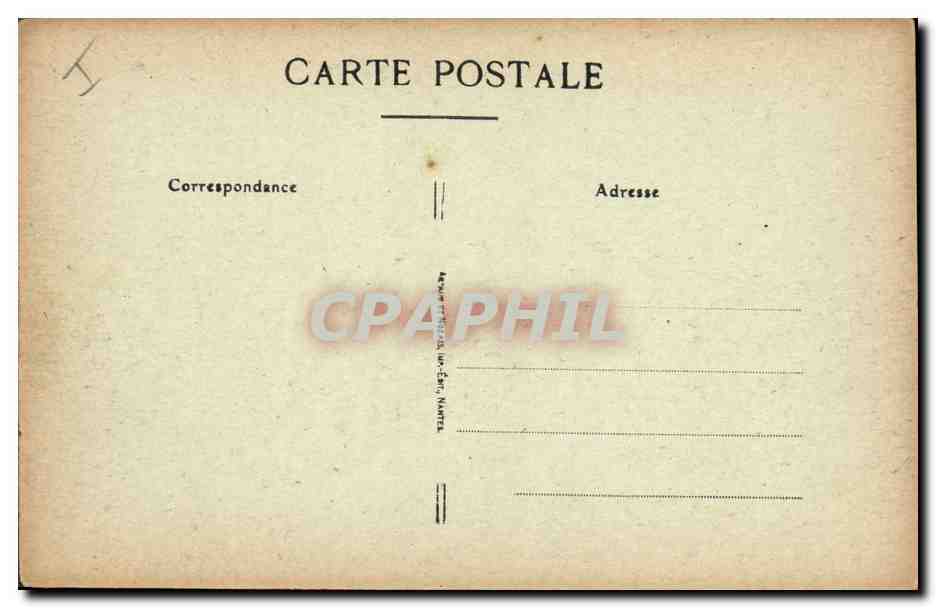 CPA Bateau Le cuirasse Massena — Verso