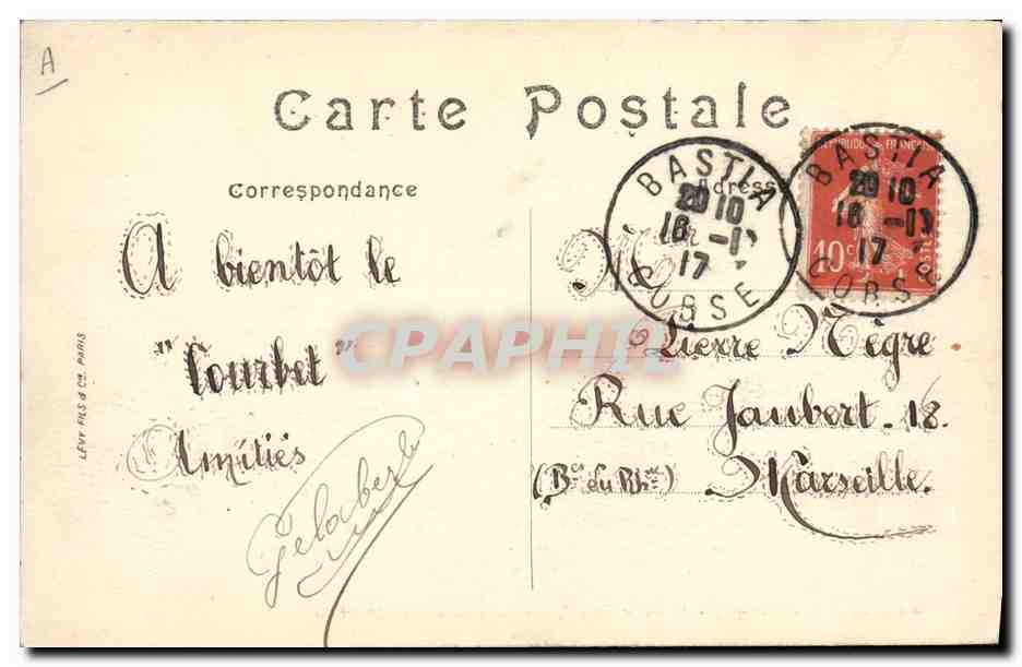 Marine de Guerre — 'Marseillaise', Croiseur-Cuirassé de 1ère Classe — LL. — n°88 — Reverso