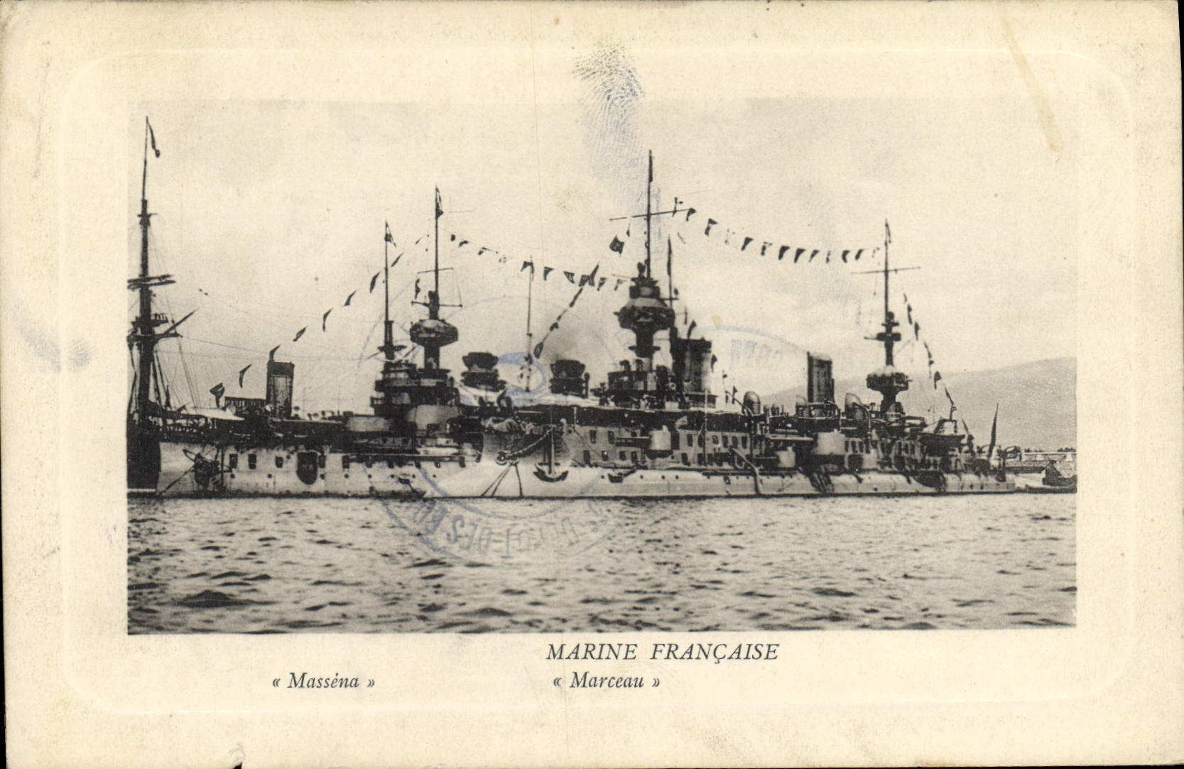 CPA Bateau Marceau Massena