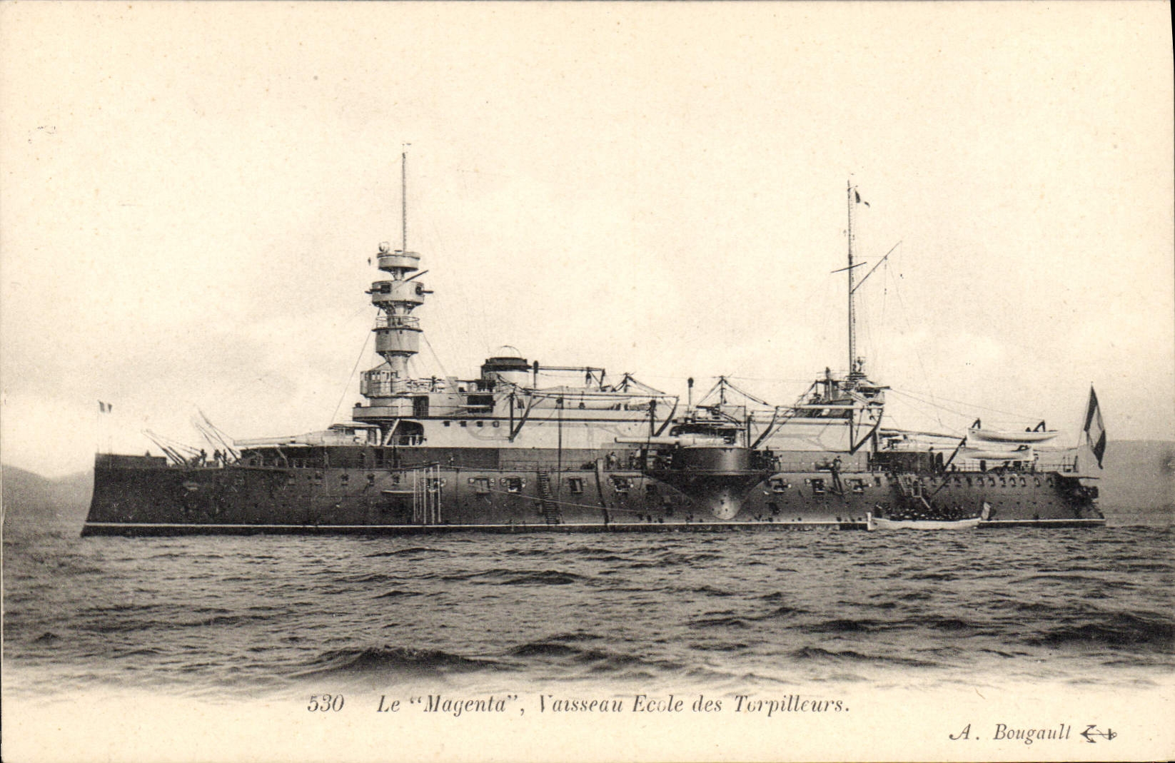 CPA Bateau Le Magenta Vaisseau Ecole des torpilleurs