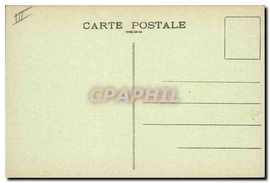 CPA Bateau Croiseur Metz — Verso