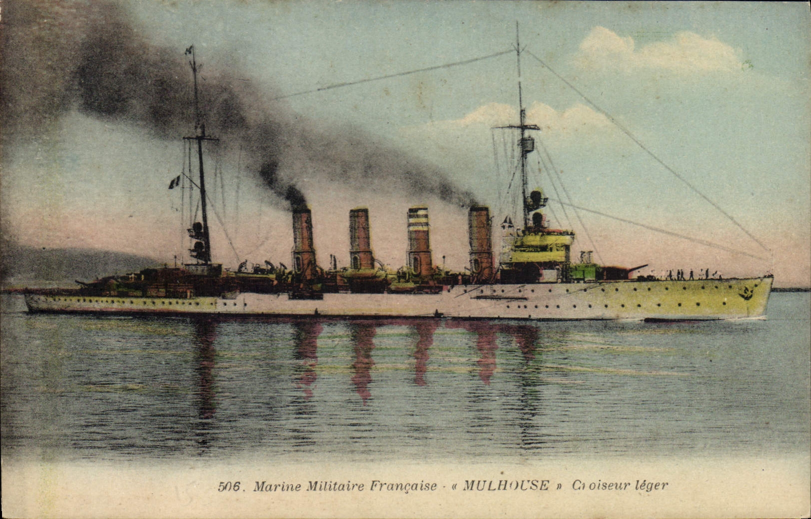 Croiseur léger « Mulhouse » — Marine Militaire Française — n° 506