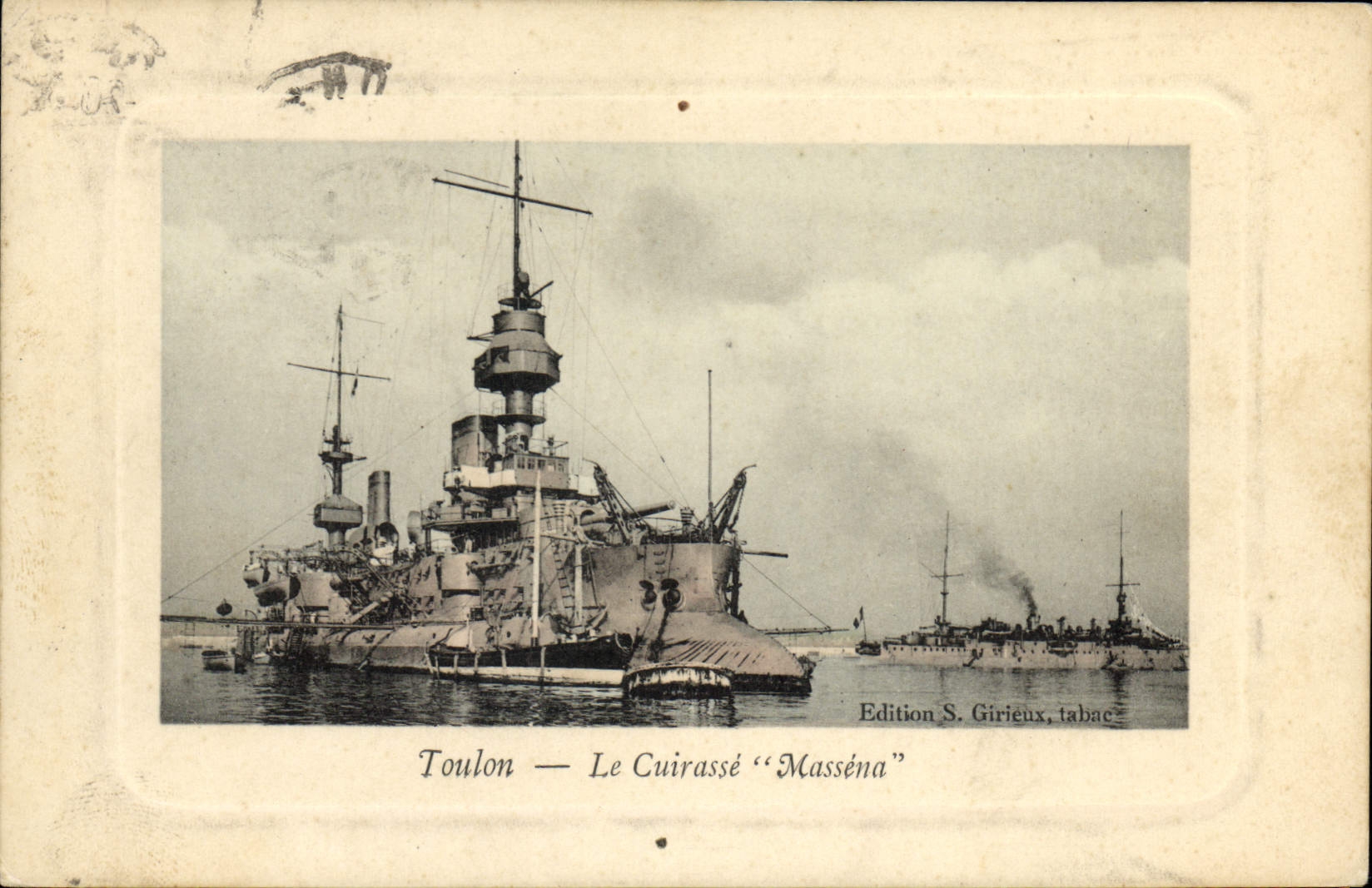 CPA Bateau Le cuirasse Massena